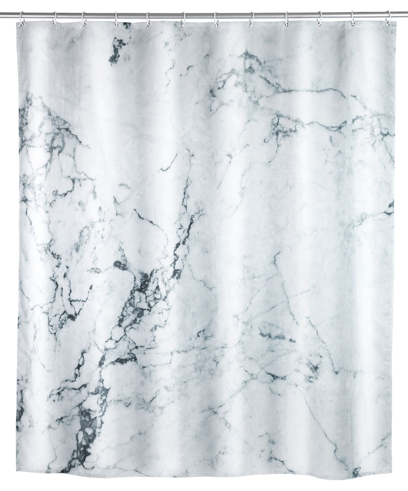 Perdea dus din poliester, Onyx Multicolor, 180 x 200 cm