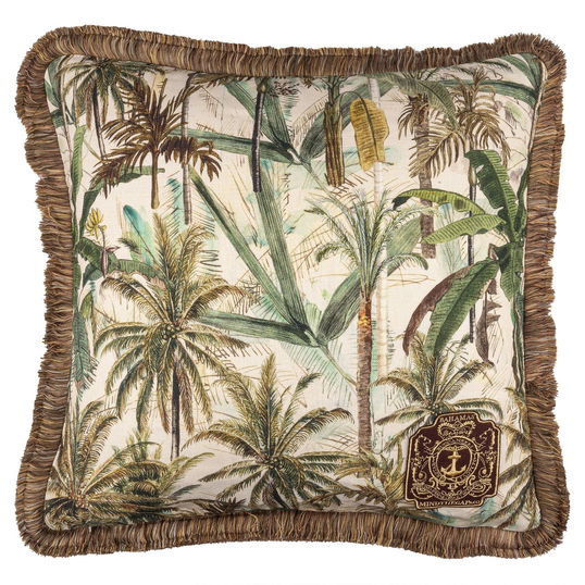 Perna decorativa The Jungle Multicolor, L50xl50 cm