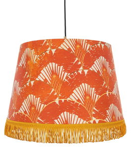 Lustra Ravenala Orange, Ø35xH25 cm