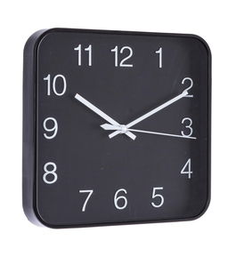 Ceas de perete Fortaleza Negru, L29xl29 cm