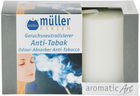 Set 2 Lumanari parfumate Votive Antitabac Alb, Ø3,8xH4,2 cm