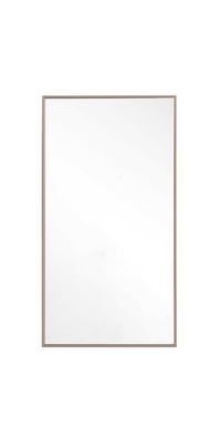 Oglinda decorativa cu rama din pal Gold Nuc, l40,6xH75,6 cm