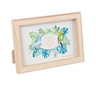 Rama foto decorativa din MDF si lemn Minimal III Natural, 17 x 12 cm