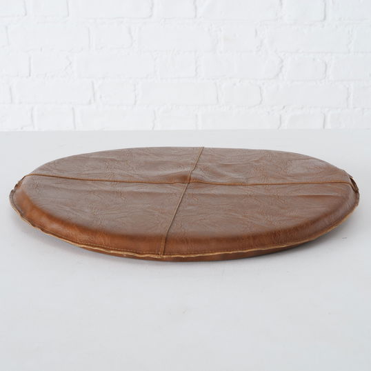 Perna de sezut decorativa Teodor Maro, Ø38xH2 cm