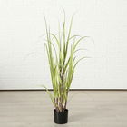 Planta artificiala in ghiveci Jule Sugarcane Verde, H180 cm
