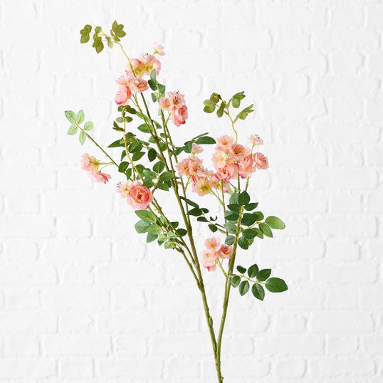 Fir floare artificiala Peach Multicolor, H105 cm