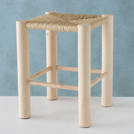 Taburet din lemn Jouko Natural, l32xA32xH40 cm