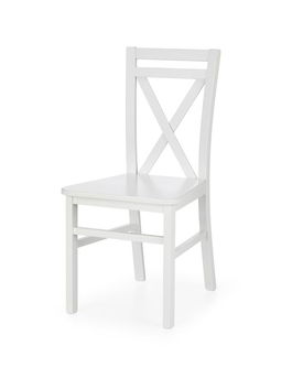 Scaun din lemn de fag si MDF Darien White, l44,5xA49xH90 cm