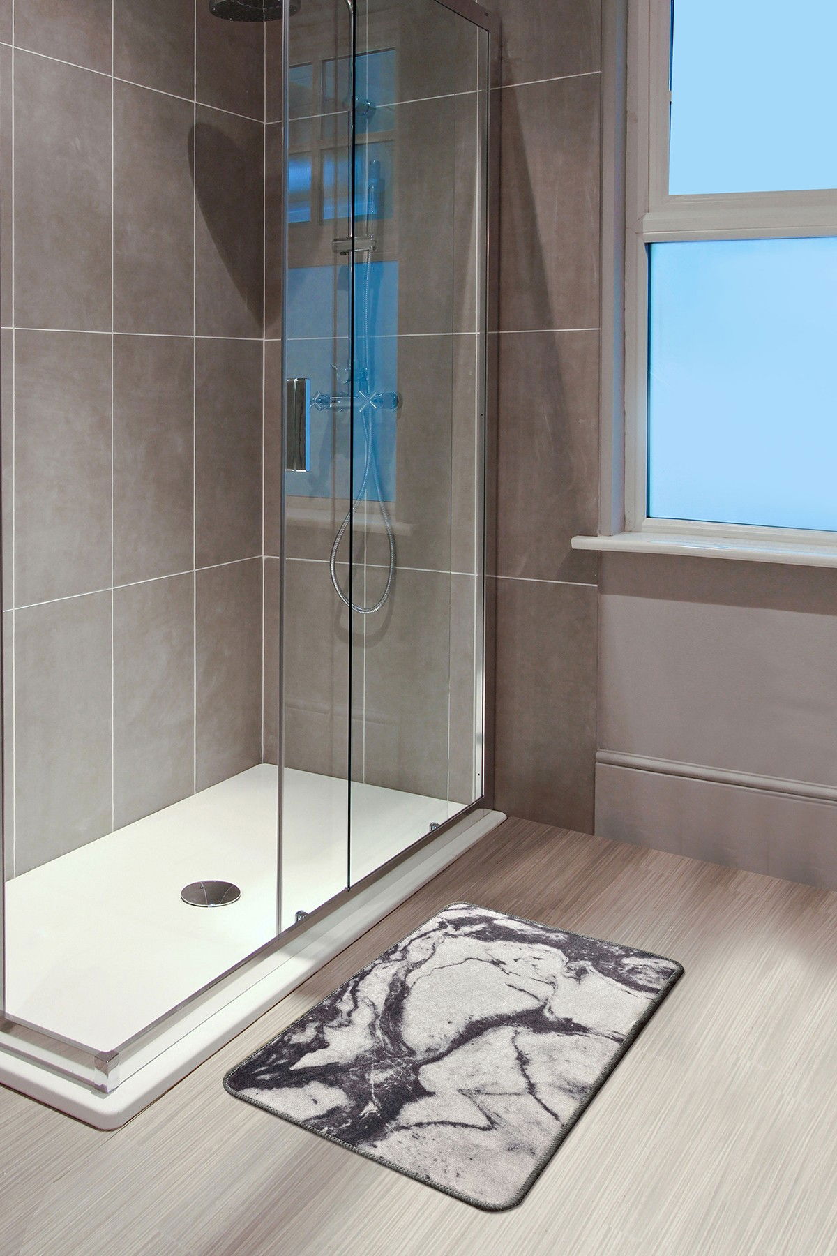 Covoras pentru baie Mermer Multicolor, 40 x 60 cm