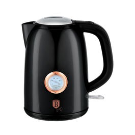 Fierbator apa cu termostat, 1,7L, 2200W, Black Rose