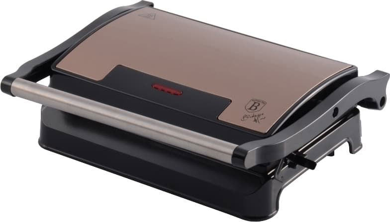 Grill electric cu placi antiaderente, L23xl14,5 cm, 700W, Black Rose
