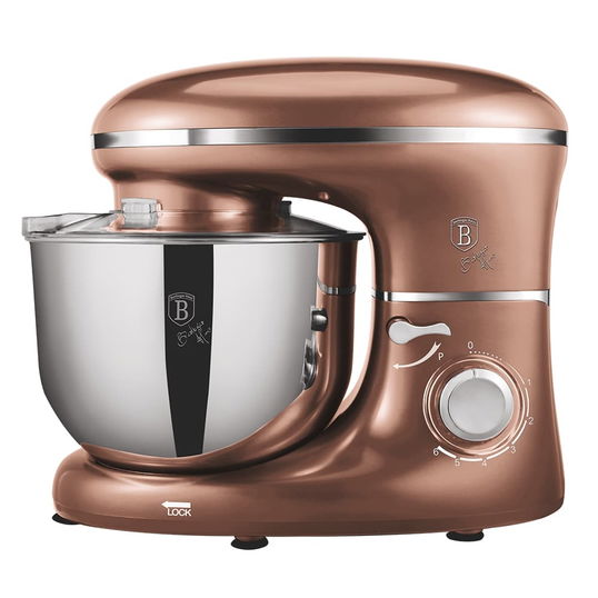 Robot de bucatarie cu 6 trepte de viteza, 6 L, 1300W, Metallic Line Rose Gold