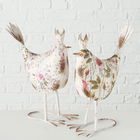 Decoratiune metalica Rosalie Multicolor, Modele Asortate, l30xA15xH40 cm