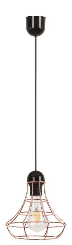 Lustra Ramsey 4650 Negru / Cupru
