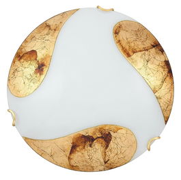Plafoniera Art Gold Small 1941 Alb / Auriu