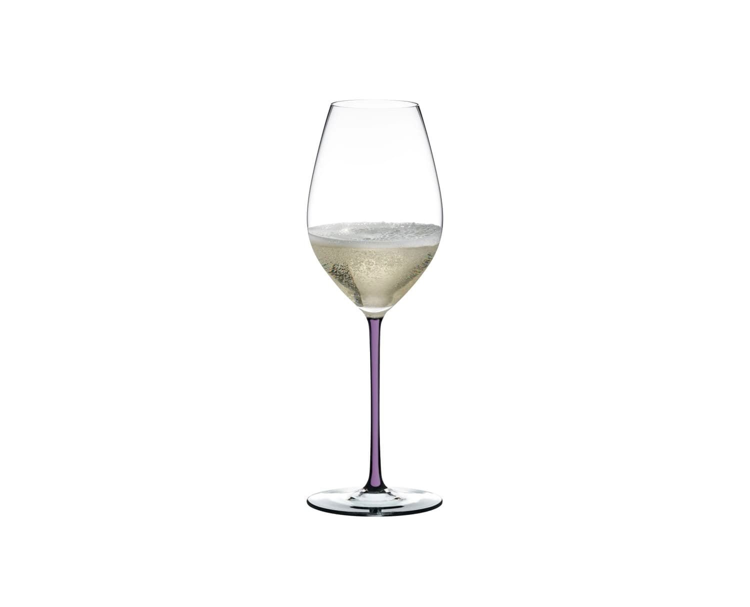 Pahar pentru sampanie si vin spumant, din cristal Fatto A Mano Champagne Wine Violet, 445 ml, Riedel