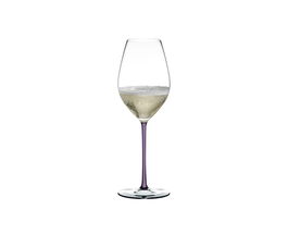 Pahar pentru sampanie si vin spumant, din cristal Fatto A Mano Champagne Wine Violet, 445 ml, Riedel