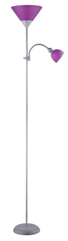 Lampadar Action 4020 Violet / Argintiu