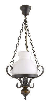 Lustra Petronel 7076 Negru / Alb