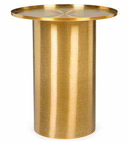 Masa de cafea din metal Kalpita Auriu, Ø51xH59 cm
