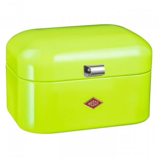 Cutie pentru paine, din metal, Single Grandy Lime, l26,8xA22xH17,5 cm