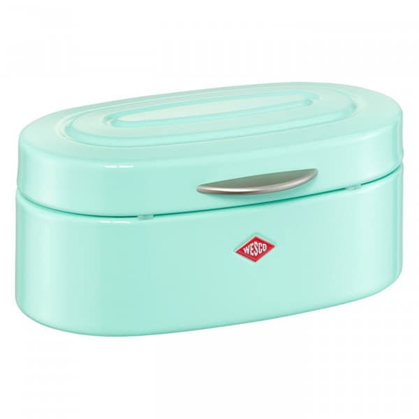 Cutie pentru depozitare, din metal, Mini Elly Verde Mint, l22,5xA13,6xH10 cm