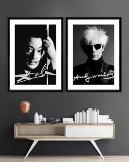 Tablou 2 piese Framed Art Artist Signatures
