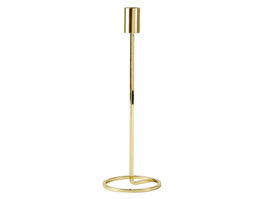 Suport lumanare din metal Dia Large 341083 Auriu, Ø10xH29 cm, Villa Collection