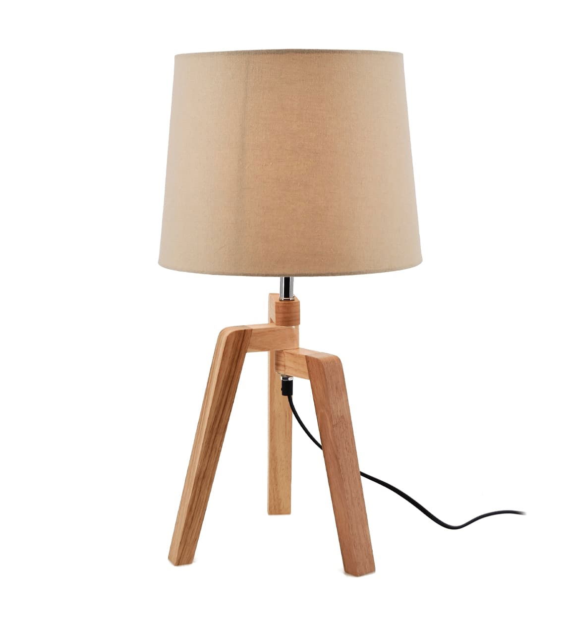 Veioza Kilat Natural, Ø13xH28 cm
