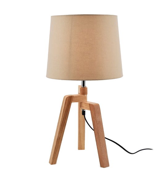 Veioza Kilat Natural, Ø13xH28 cm