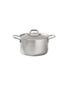 Oala din otel inoxidabil cu capac, Sapori Crom, Ø28 cm
