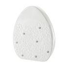 Decoratiune din dolomita Sphere Egg Big Alb, L11xl4xH15 cm