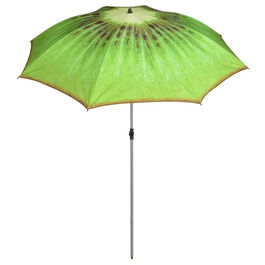 Umbrela pentru plaja, Kiwis Verde, Ø184xH226 cm