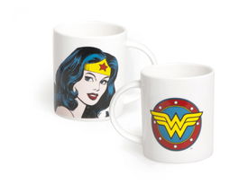 Cana din portelan, 300 ml, Ø8,9xH9 cm, Superhero Wonder Woman