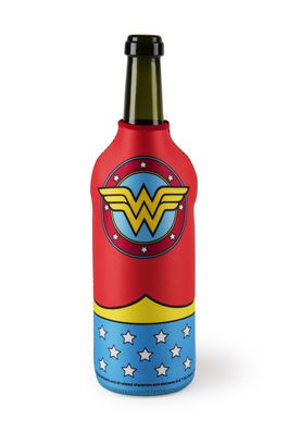 Racitor pentru sticle, din neopren, l12xH22,5 cm, Superhero Wonder Woman