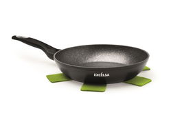 Tigaie din aluminiu cu invelis antiaderent, Ø20xH4,5 cm, Padella Negru