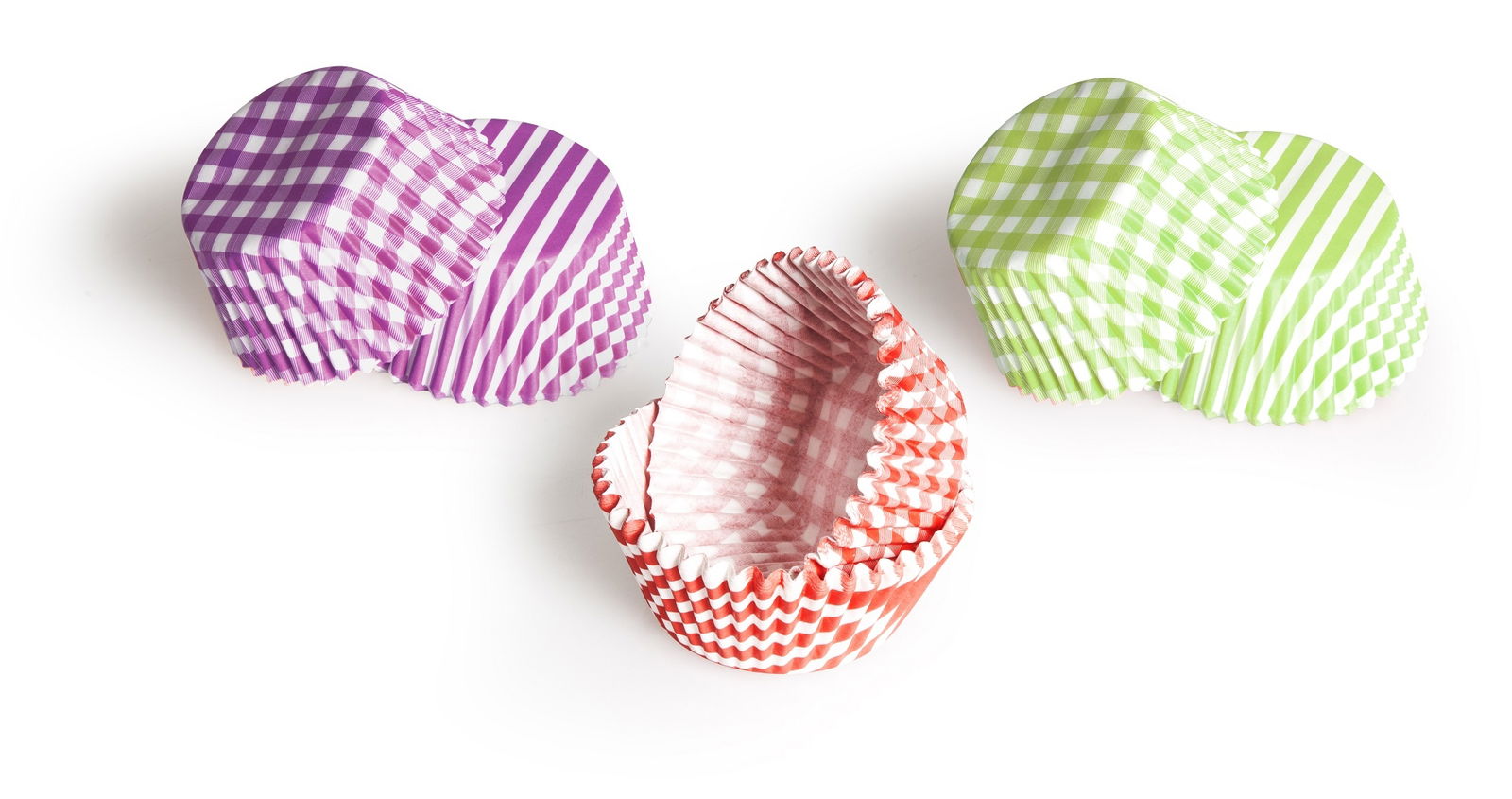 Set 50 forme pentru briose, din hartie, Ø6xH2 cm, Classic Cake Medium Multicolor
