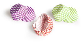 Set 50 forme pentru briose, din hartie, Ø6xH2 cm, Classic Cake Medium Multicolor