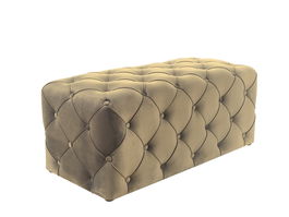 Banca tapitata cu stofa Avidan Velvet Bej, l102xA50xH45 cm