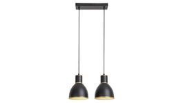 Lustra Mackenzie Two 5603 Negru / Auriu