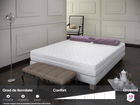 Saltea Vasco 7 Zone 3 cm Latex + 10 cm spuma HR + 4 cm Memory