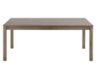 Masa din lemn si furnir Brentwood Gri, L180xl90xH76,5 cm