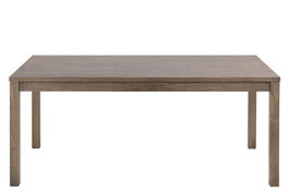 Masa din lemn si furnir Brentwood Gri, L180xl90xH76,5 cm