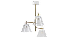 Lustra Aviana Three 5031 Alb / Bronz