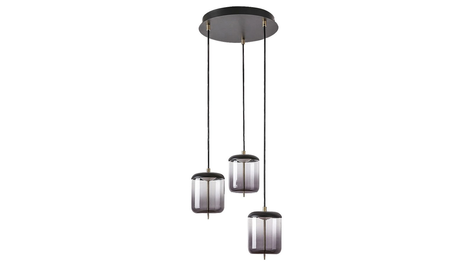 Lustra Delice Round 5027 Negru / Bronz