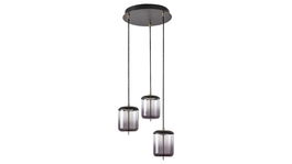 Lustra Delice Round 5027 Negru / Bronz