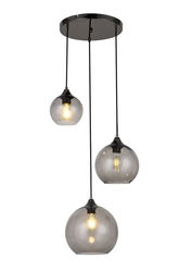 Lustra Tanesha Three 6439 Negru