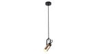 Lustra Raven Single 6429 Negru / Auriu
