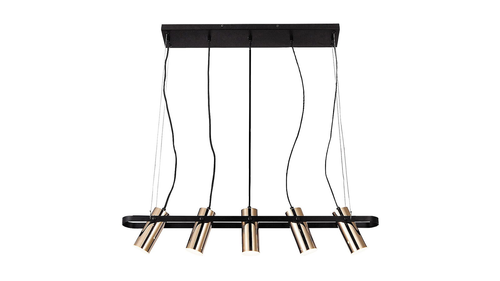 Lustra Raven 6430 Negru / Auriu