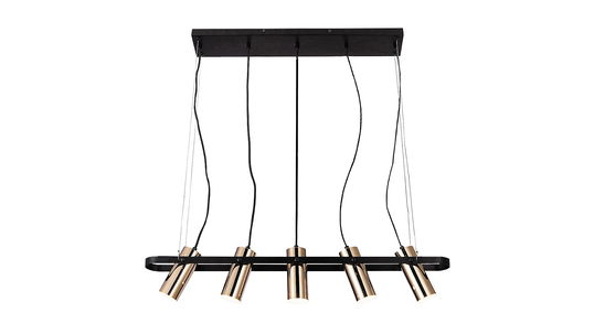 Lustra Raven 6430 Negru / Auriu